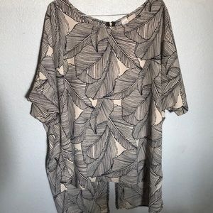 Leaf pattern Blouse